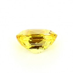 Saphir jaune de Ceylan de 2.39 cts - Vue de profil